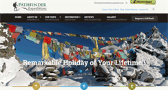 Desktop Screenshot of everestbasecamptrek.com